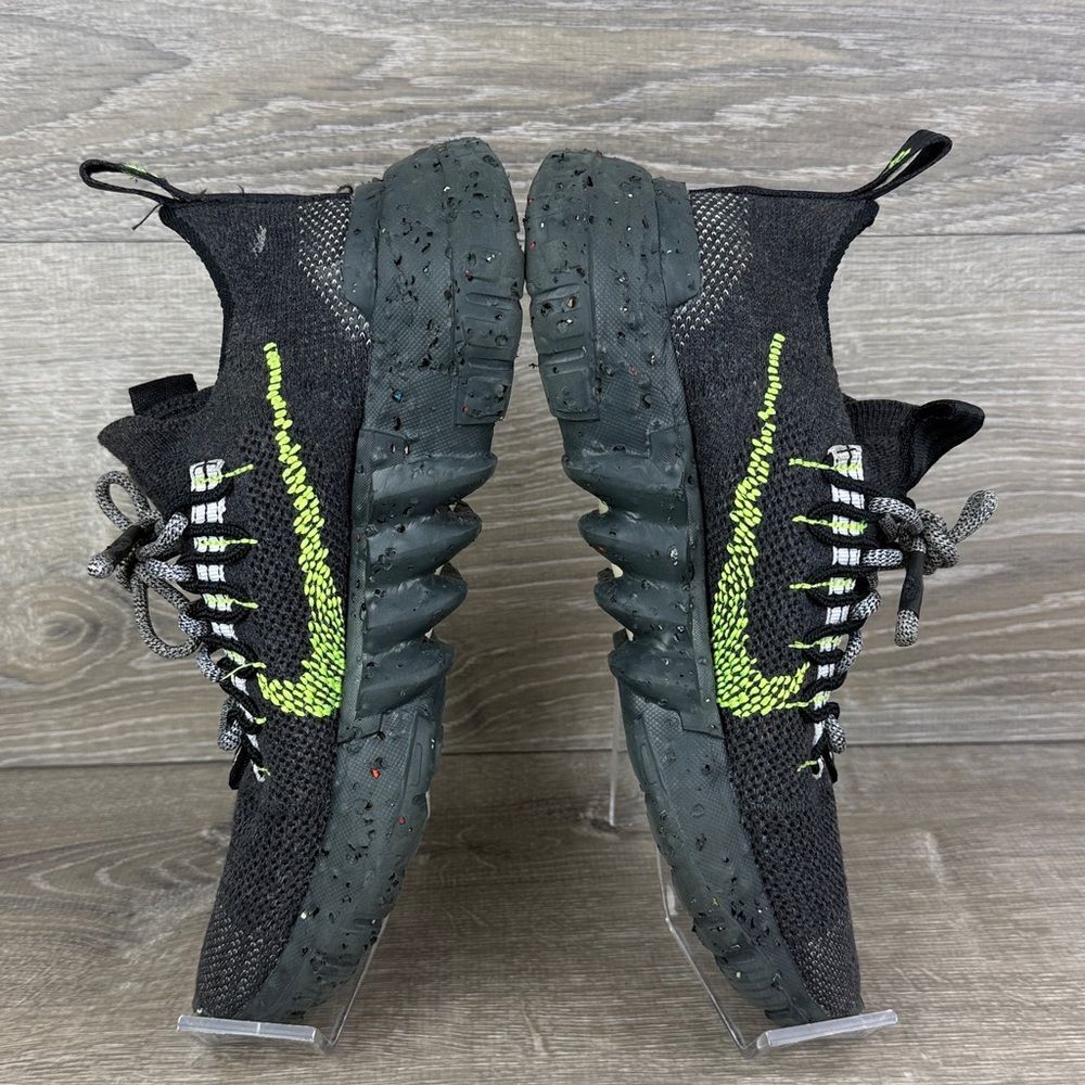 Nike Space Hippie 01 Men’s Sz 7/Women’s 8.5 Anthracite White Black Volt Sneakers - Picture 9 of 11